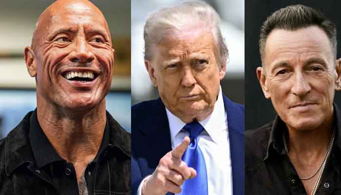Dwayne Johnson says he loves Bruce Springsteen, urges Trump to resolve dispute