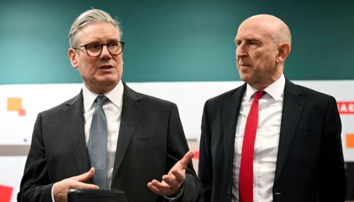 Starmer faces political storm over defence spending after Healey resignation