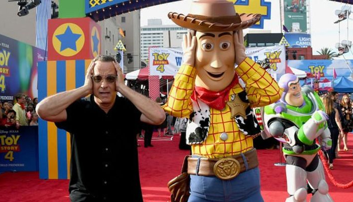 Tom Hanks has hilarious reaction to ‘Toy Story 5’ Woody look