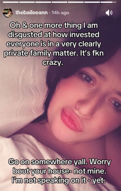 Jelly Rolls daughter Bailee Ann reacts to Bunnie Xo divorce: Disgusted