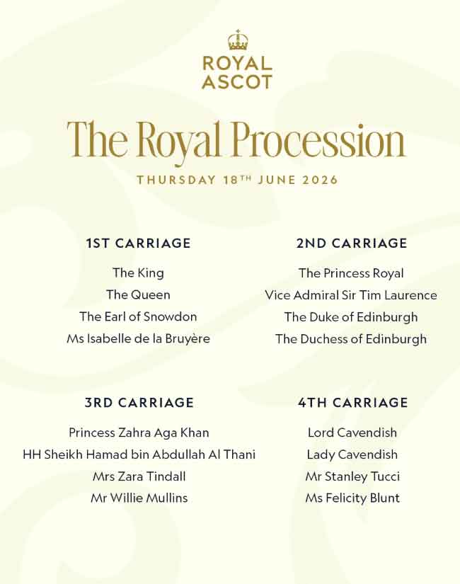 Emily Blunts sister Felicity and Stanley Tucci become part of Royal Procession