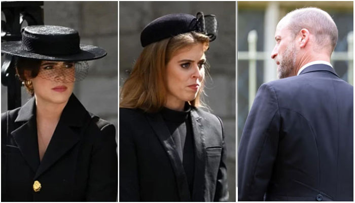 Princesses Beatrice, Eugenie take on disturbing behavior: ‘They’re laying at William’s feet’