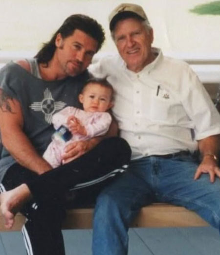 Billy Ray Cyrus shares unseen snap of Miley with grandad Roy