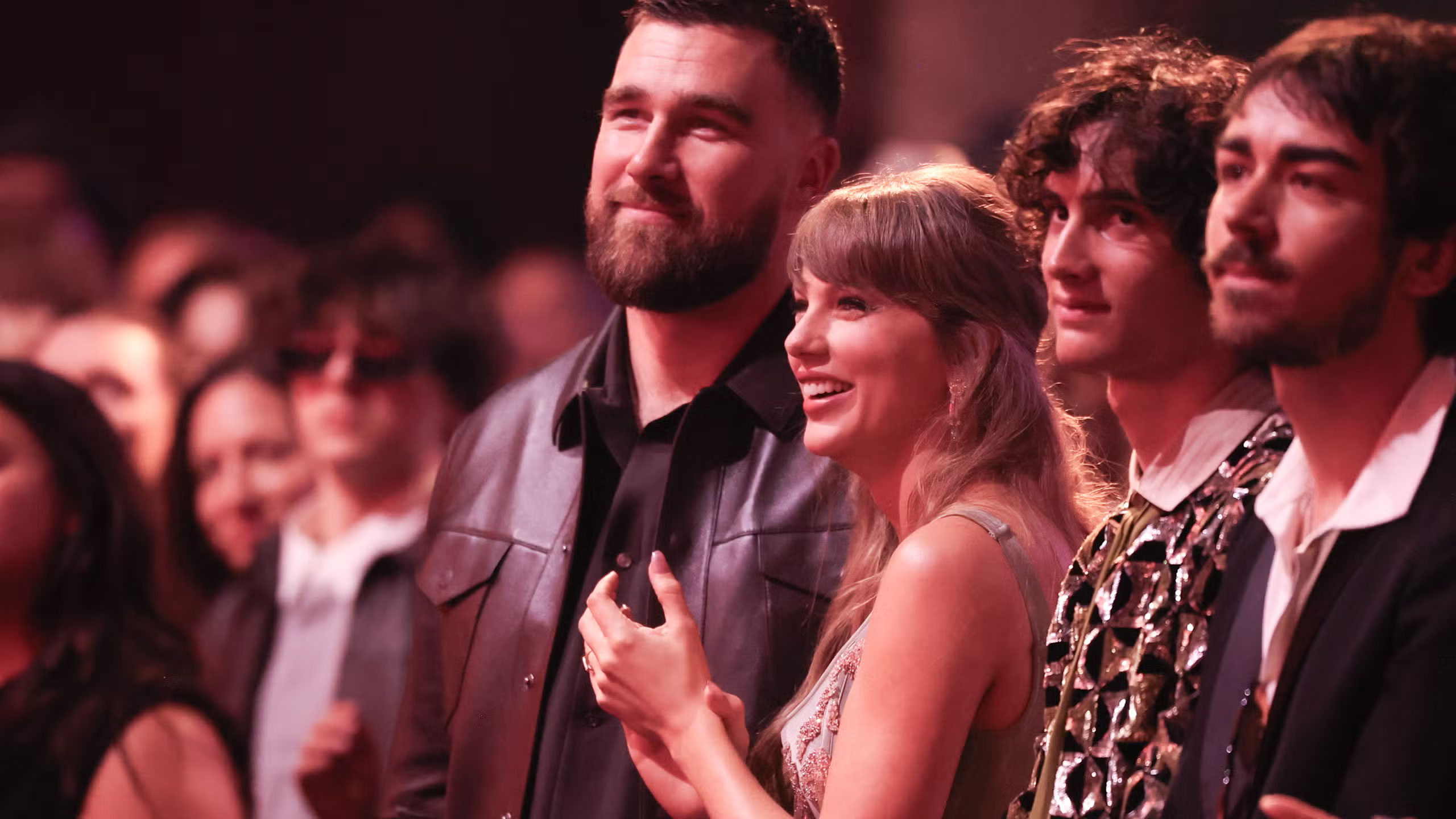 Travis Kelce enjoys rare break from football ahead of Taylor Swift wedding