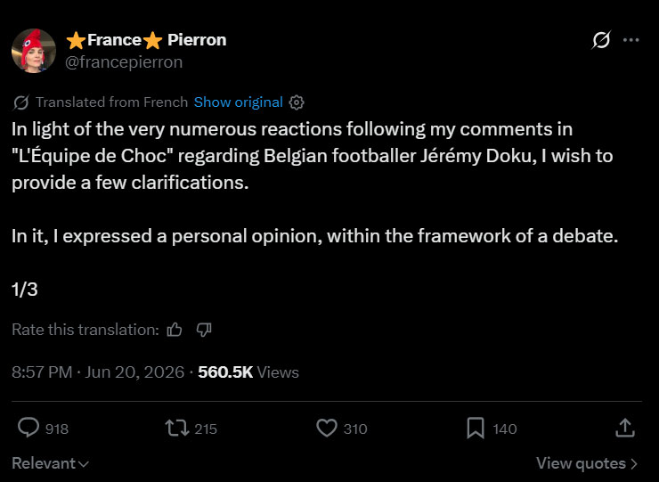 Two TV stars face fury after separate on-air blunders during World Cup