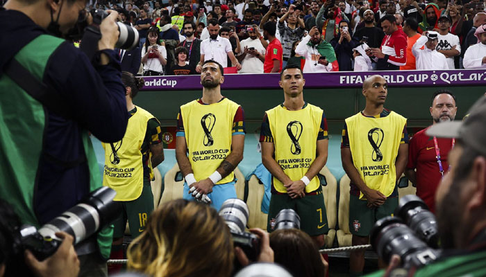 Two TV stars face fury after separate on-air blunders during World Cup