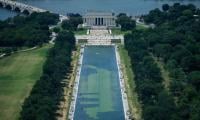 Trump Blames Vandals As Algae-plagued Reflecting Pool Faces Possible Drainage 