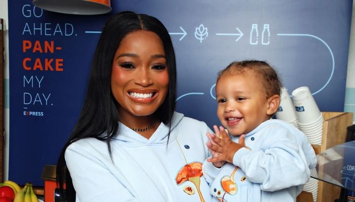 Keke Palmer calls pregnancy out-of-body experience after welcoming son Leo
