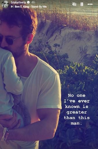 Source: Blake Livelys Instagram Story