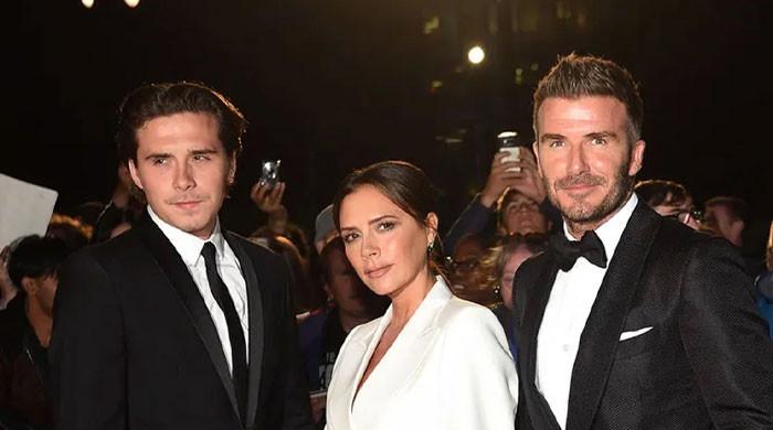 Brooklyn Beckham reacts after being featured in David, Victoria's tribute posts