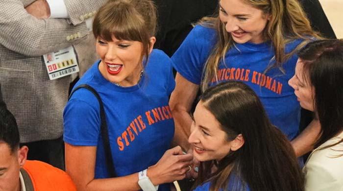 Taylor Swift receives credit for viral knicks game fashion moment