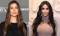  Hailey Bieber Sings Praises Of SKIMS Co-founder Kim Kardashian  