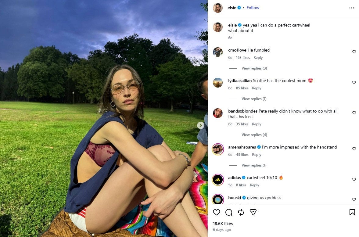 Elsie Hewitts post-baby glow makes fans pity Pete Davidson