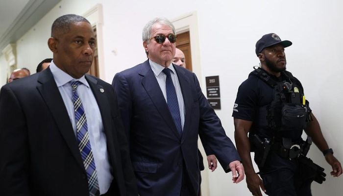 Billionaire Leon Black abruptly walks out of Epstein investigation hearing