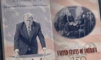 Trump debuts passport featuring his own portrait ahead of America's 250th anniversary