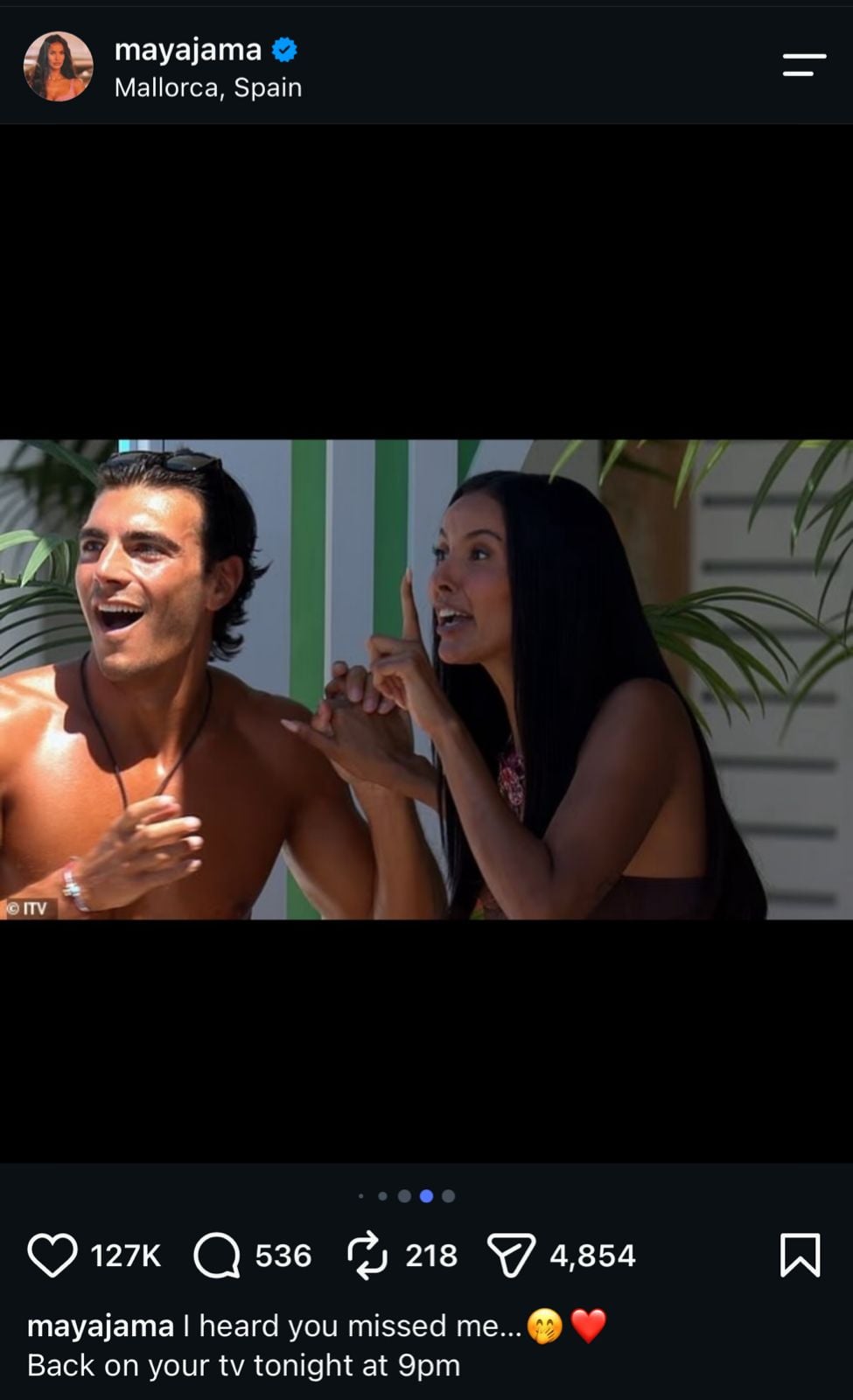 Maya Jama returns to Love Island and addresses fan concerns