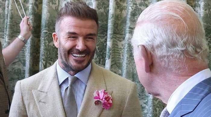 David Beckham joins oldest royal at Wimbledon