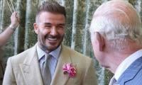 David Beckham joins oldest royal at Wimbledon
