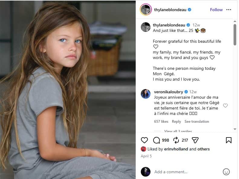 Thylane Blondeau: ‘Most Beautiful Girl in the World’ gets married