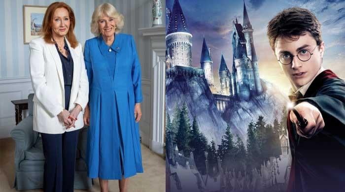 Harry Potter author J.K Rowling meets Queen Camilla in Scotland