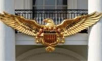 Trump shares apparent AI image of large golden eagle on Truman Balcony ahead of America’s 250th anniversary