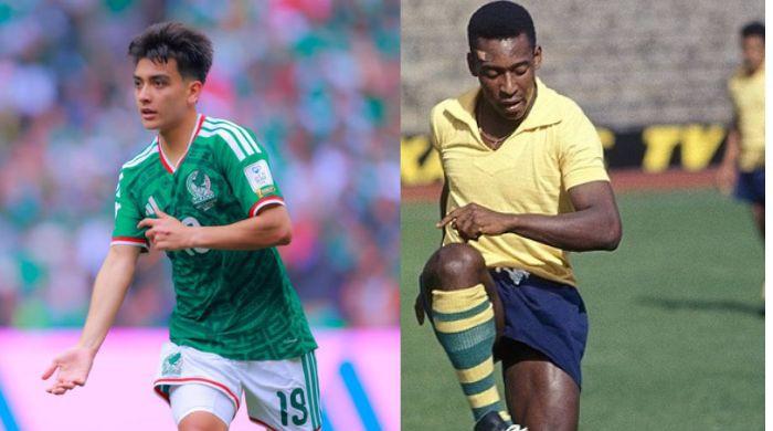Gilberto Mora nearly misses out on breaking Pele historic World Cup record