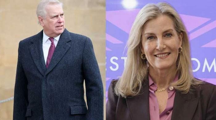 Andrew Mountabatten-Windsor supports Duchess Sophie in rare appearance