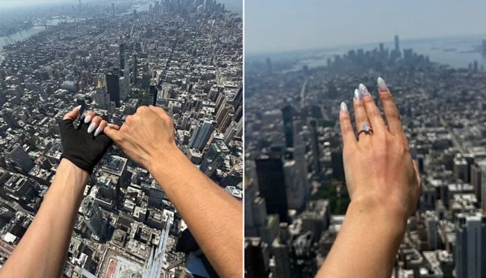 Who are the Russian couple behind the Empire State Building proposal?