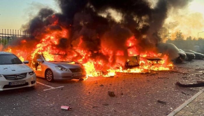 Originally it was not clear how many missiles and drones were launched