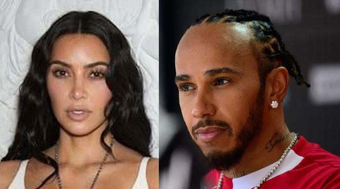 Lewis Hamilton jokes about Kim Kardashian at Silverstone Event