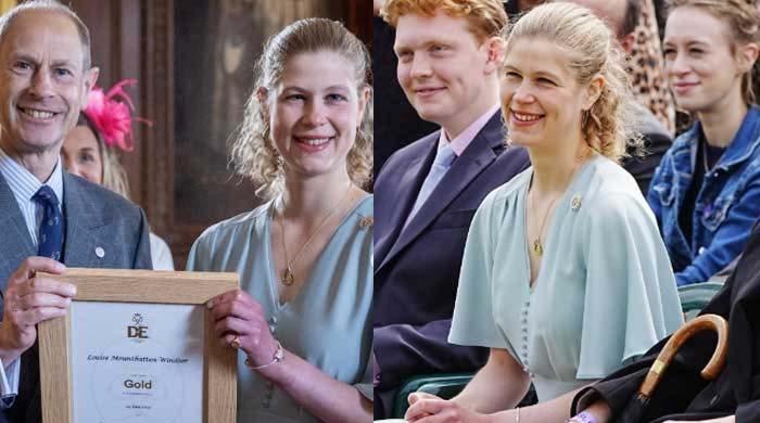 Lady Louise Mountbatten-Windsor lauded for following in the footsteps of father and grandfather 
