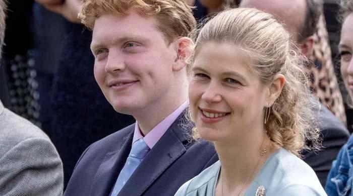 Lady Louise Windsor’s boyfriend Felix supports her at awards ceremony