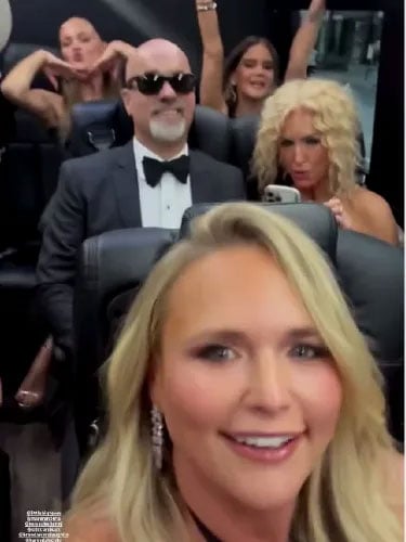 Miranda Lambert reveals van ride to Taylor Swift and Travis Kelces wedding