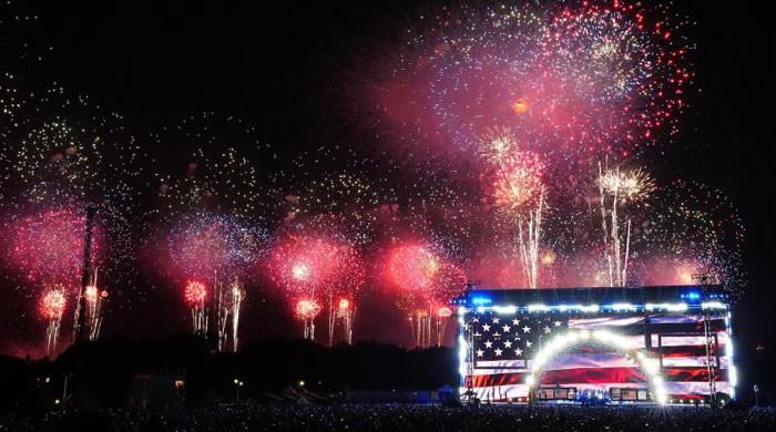 US marks 250th anniversary with fireworks and flyovers amid disruptions