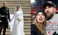 Taylor Swift follows in Meghan Markle, Prince Harry’s footsteps in wedding with Travis Kelce