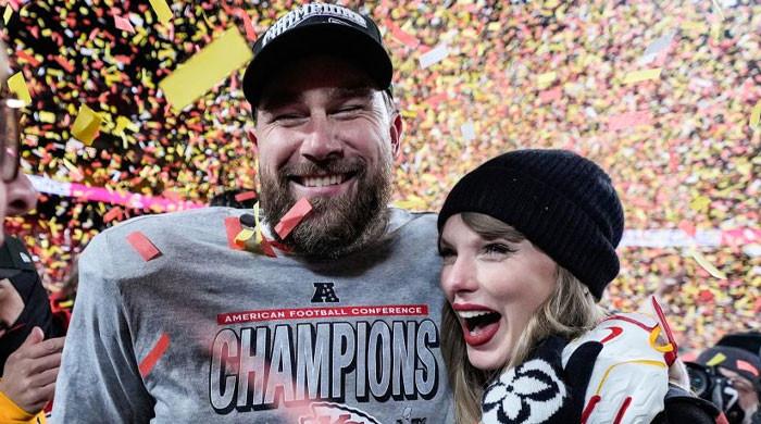 Travis Kelce's reaction to Taylor Swift's touching wedding vows laid bare