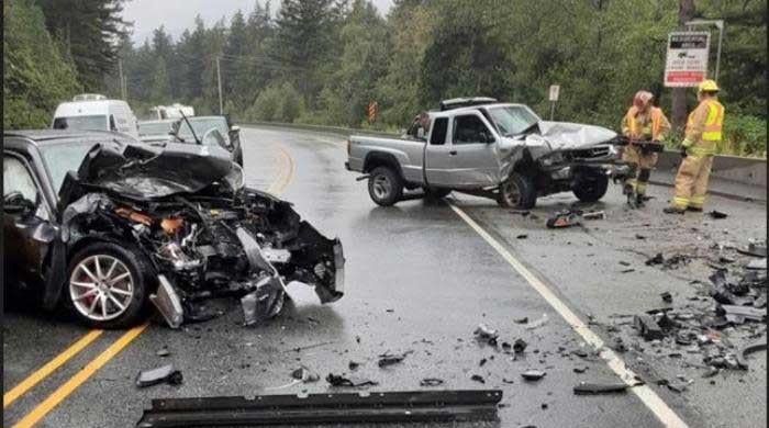 Fatal motorcycle crash shuts British Columbia highway for hours as police investigate