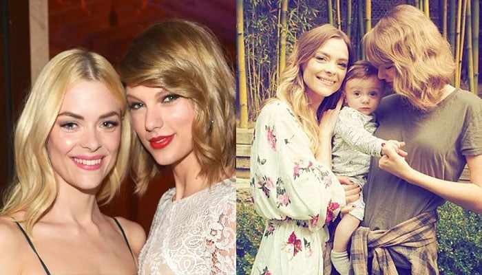 Jamie King speaks out after her son, Taylor Swifts godson, wasnt at the grand wedding
