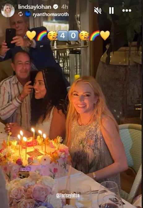 Lindsay Lohan sparks reconciliation buzz with rare appearance alongside estranged dad Michael