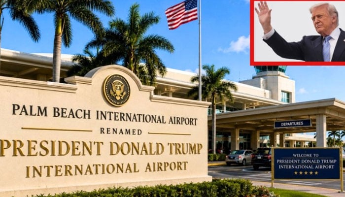 Florida airport renamed after Trump, sparking polarized traveler reactions
