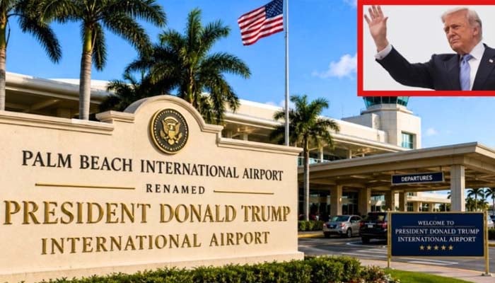 Florida airport renamed for Trump, sparking polarized traveler reactions