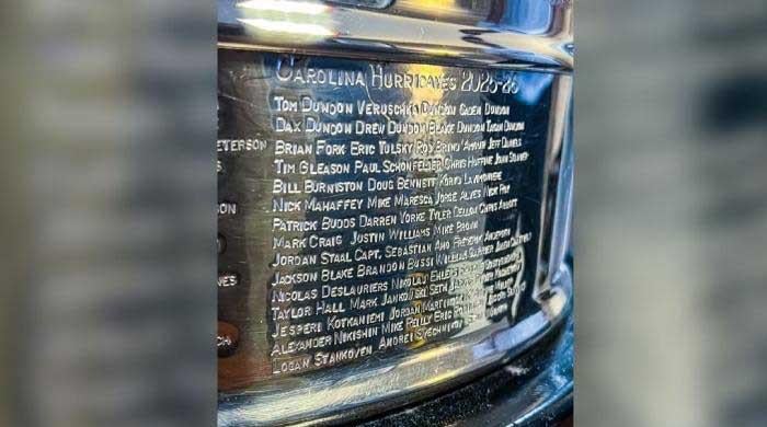 Hurricanes players and staff officially added to Stanley Cup after 2026 NHL title
