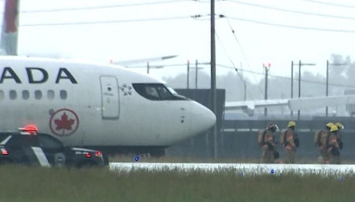 Air Canada plane veers off taxiway at Montreal airport, causing major delays