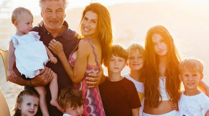 Hilaria Baldwin gets real about flying alone with seven children