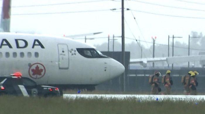 Air Canada plane veers off taxiway at Montreal airport, causing major delays