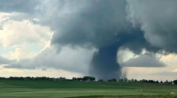 Alberta tornadoes leave three injured after violent storm hits campground