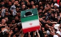  Iran Buries Supreme Leader Ali Khamenei Khamenei At Sacred Imam Reza Shrine