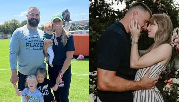 Taylor Swift and Travis Kelce gave Jason Kelces daughters a special role at their wedding