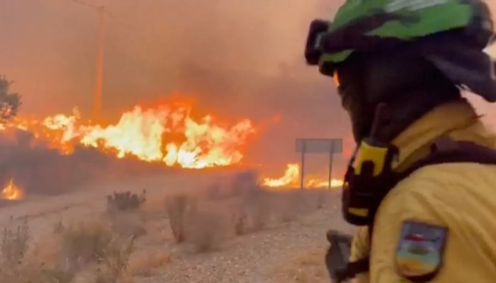 Spain wildfire victims died trying to escape through river bed as efforts continue to contain blaze