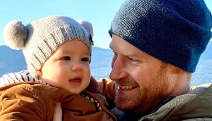 Prince Harry sends sweet message about England through Archie during World Cup